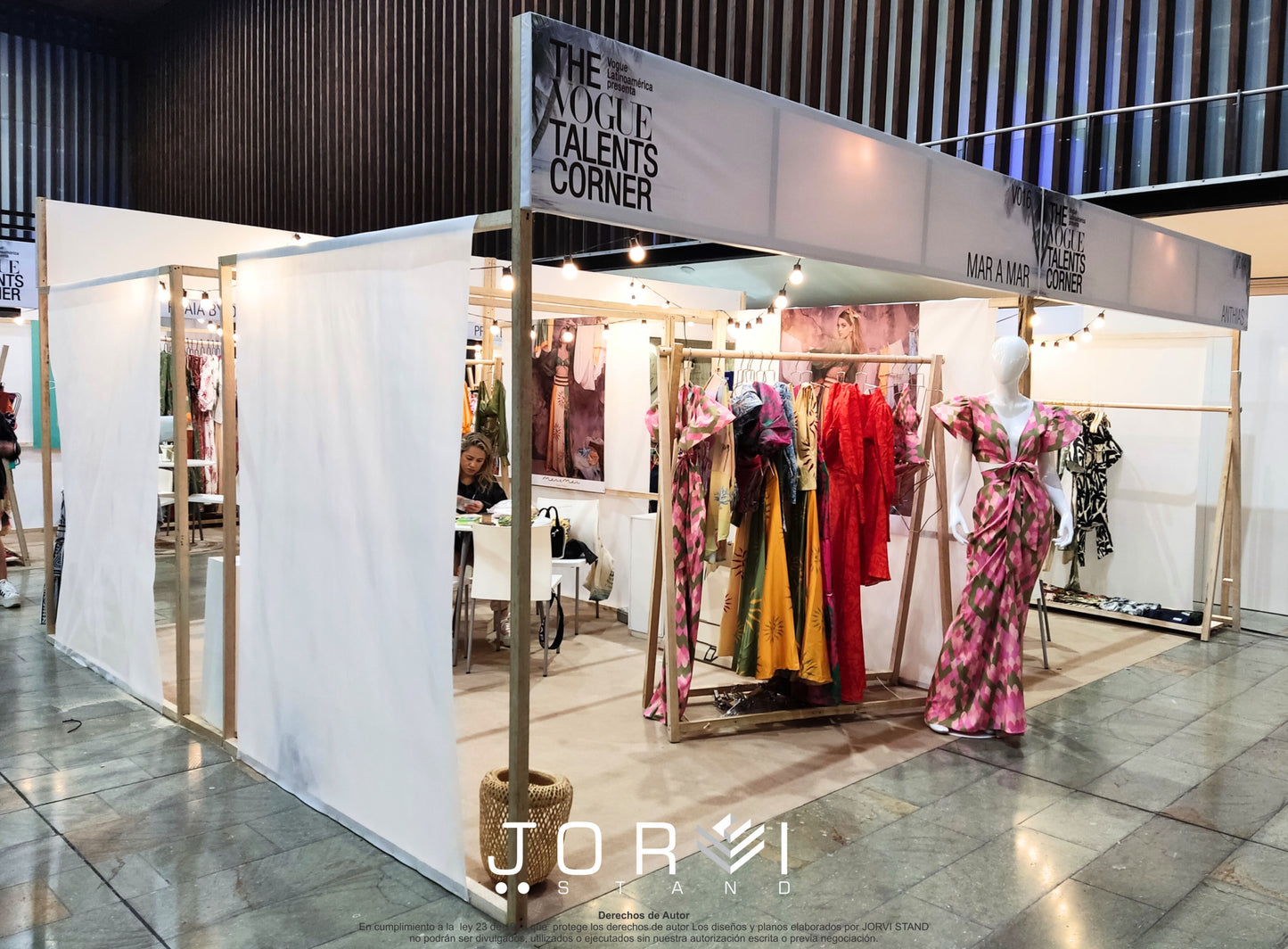 Feria The Vogue Talents Cornet - Colombiamoda Inexmoda jorvi stand 3