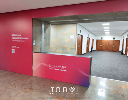 Showroom Paquete Completo INEXMODA - Colombiatex jorvi stand 2
