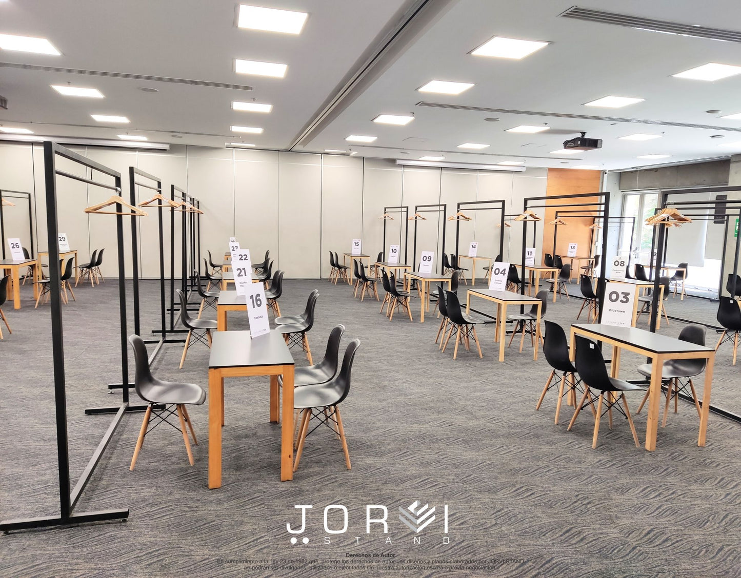 Showroom Paquete Completo INEXMODA - Colombiatex jorvi stand 4