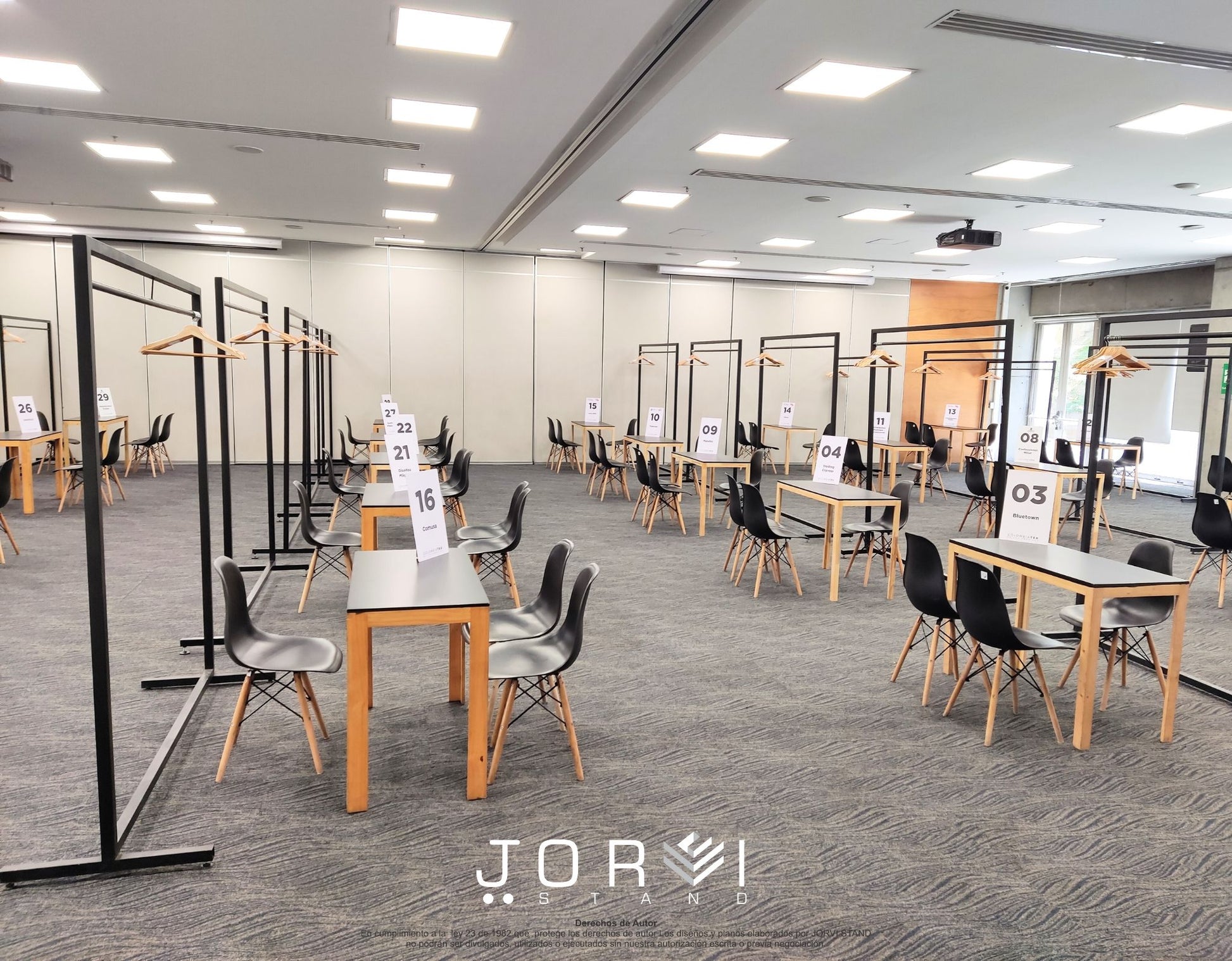 Showroom Paquete Completo INEXMODA - Colombiatex jorvi stand 4