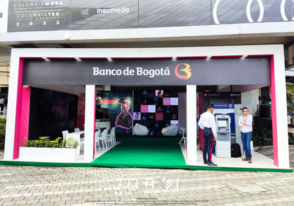 Stand Banco de Bogotá - Colombiamoda jorvi stand 2