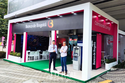Stand Banco de Bogotá - Colombiamoda jorvi stand 3