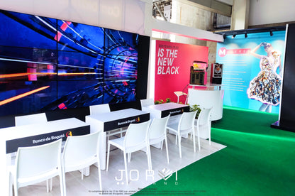 Stand Banco de Bogotá - Colombiamoda jorvi stand 4