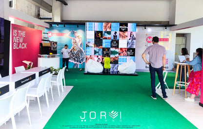 Stand Banco de Bogotá - Colombiamoda jorvi stand 5