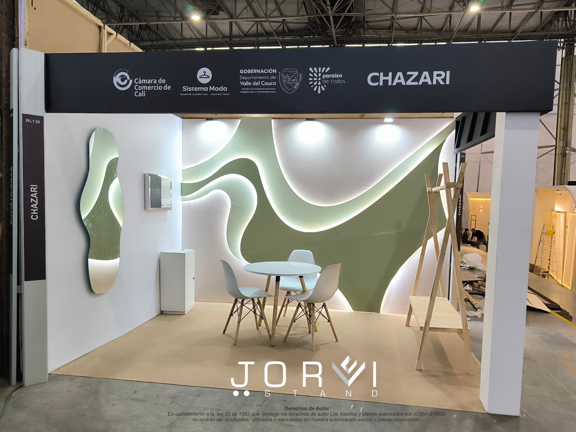 Stand Cámara de Comercio Cali - Colombiamoda 