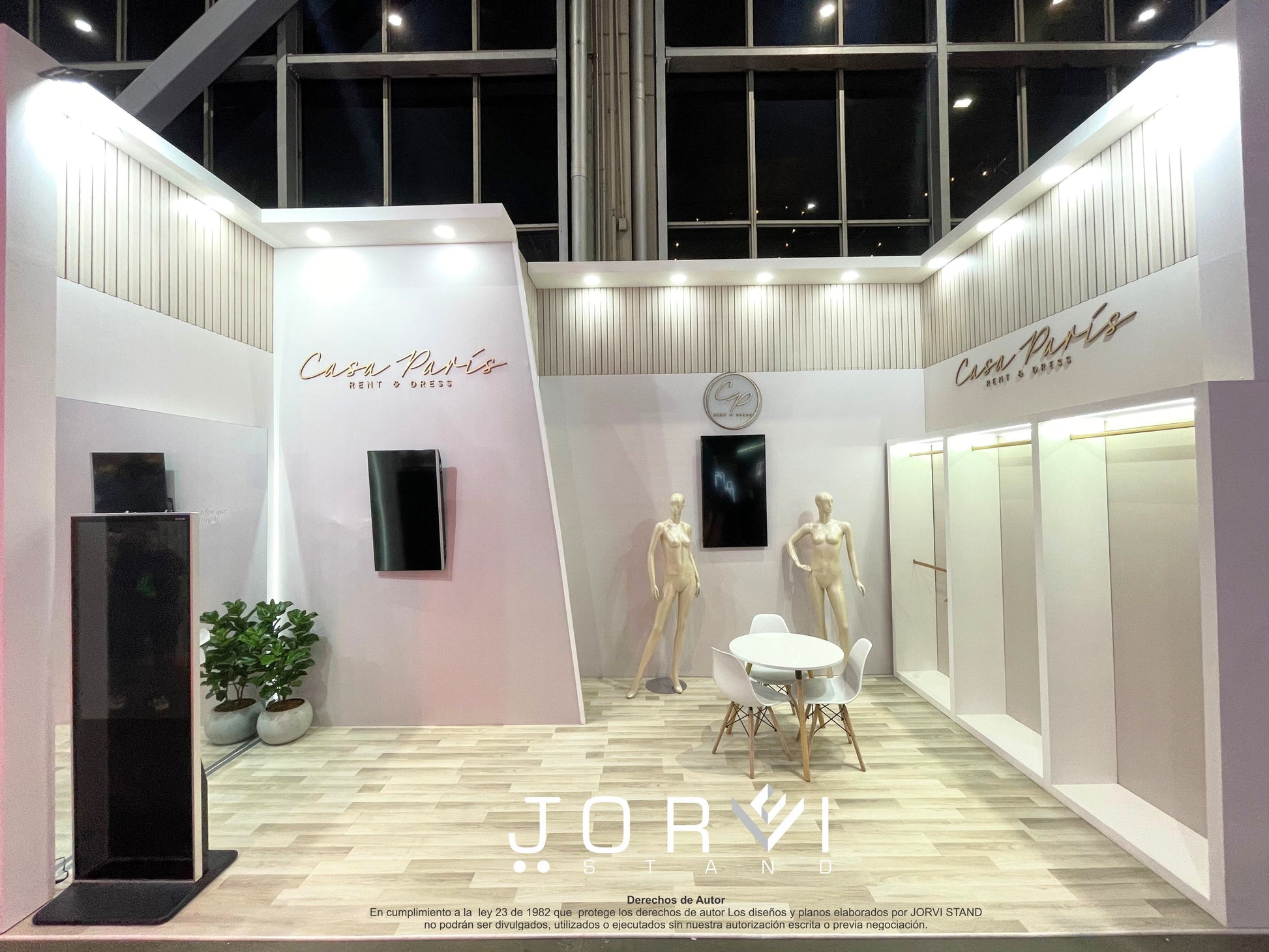 Stand Casa Paris - Expobelleza 2