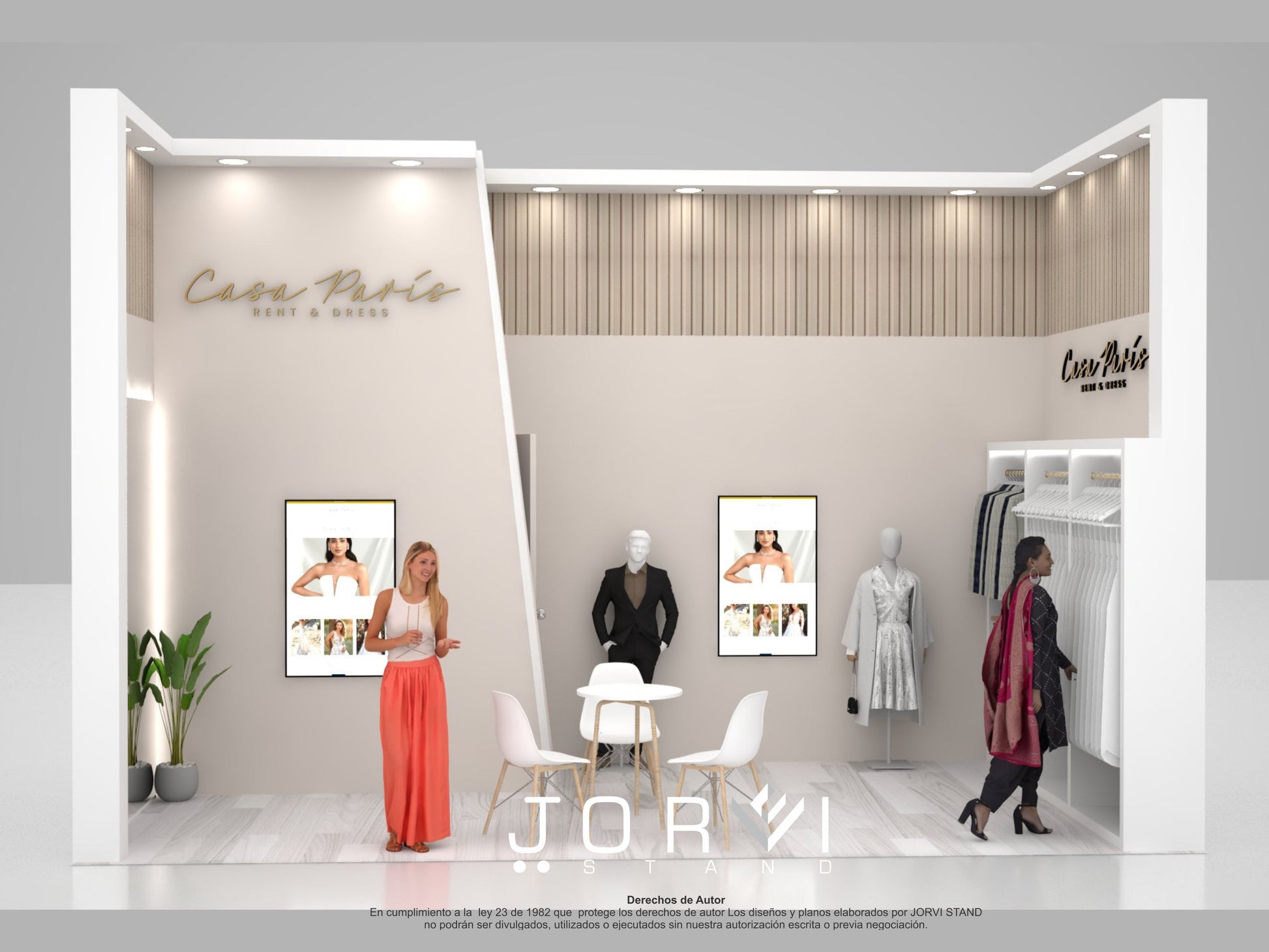 Stand Casa Paris - Expobelleza 3D