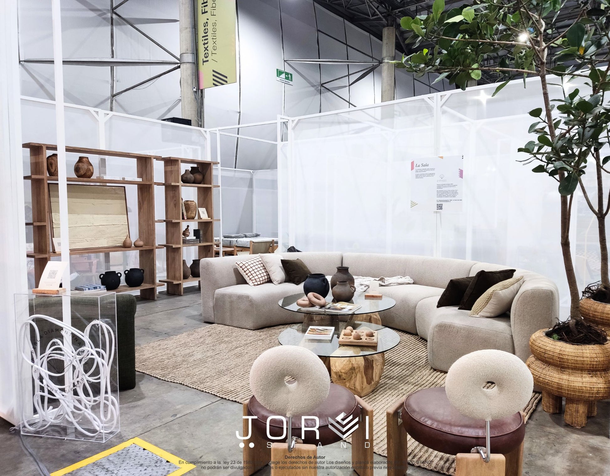Stand Creative Colombia INEXMODA - Heimtextil jorvi stand 3