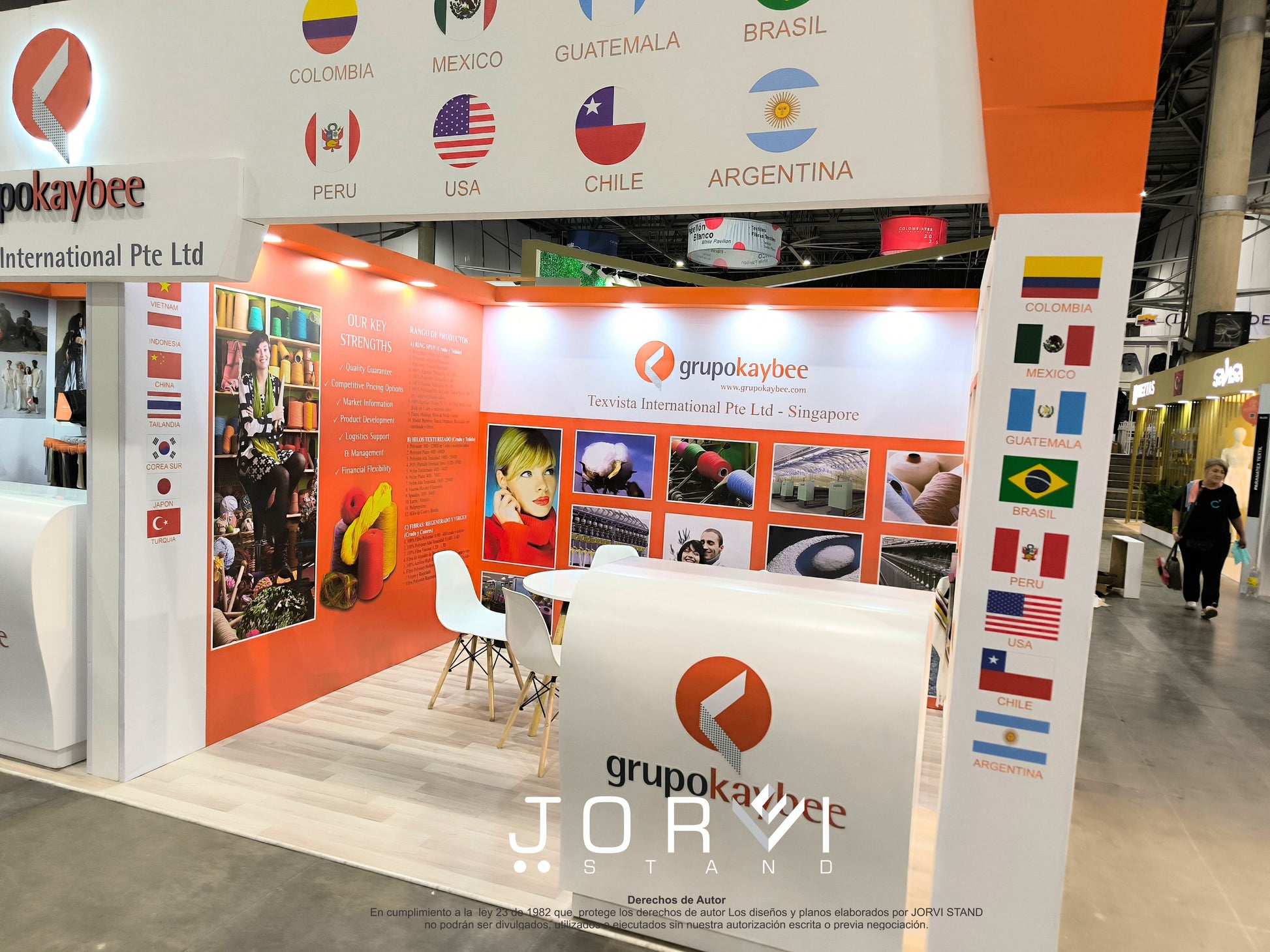 Stand Grupo Kaybee - Colombiatex 3