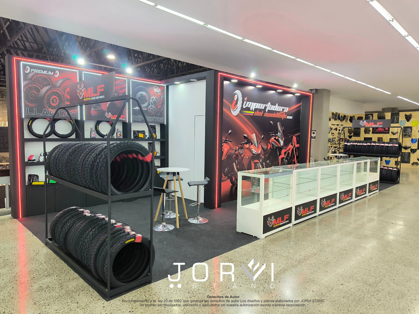 Stand Importadora del Occidente - Feria 2 Ruedas