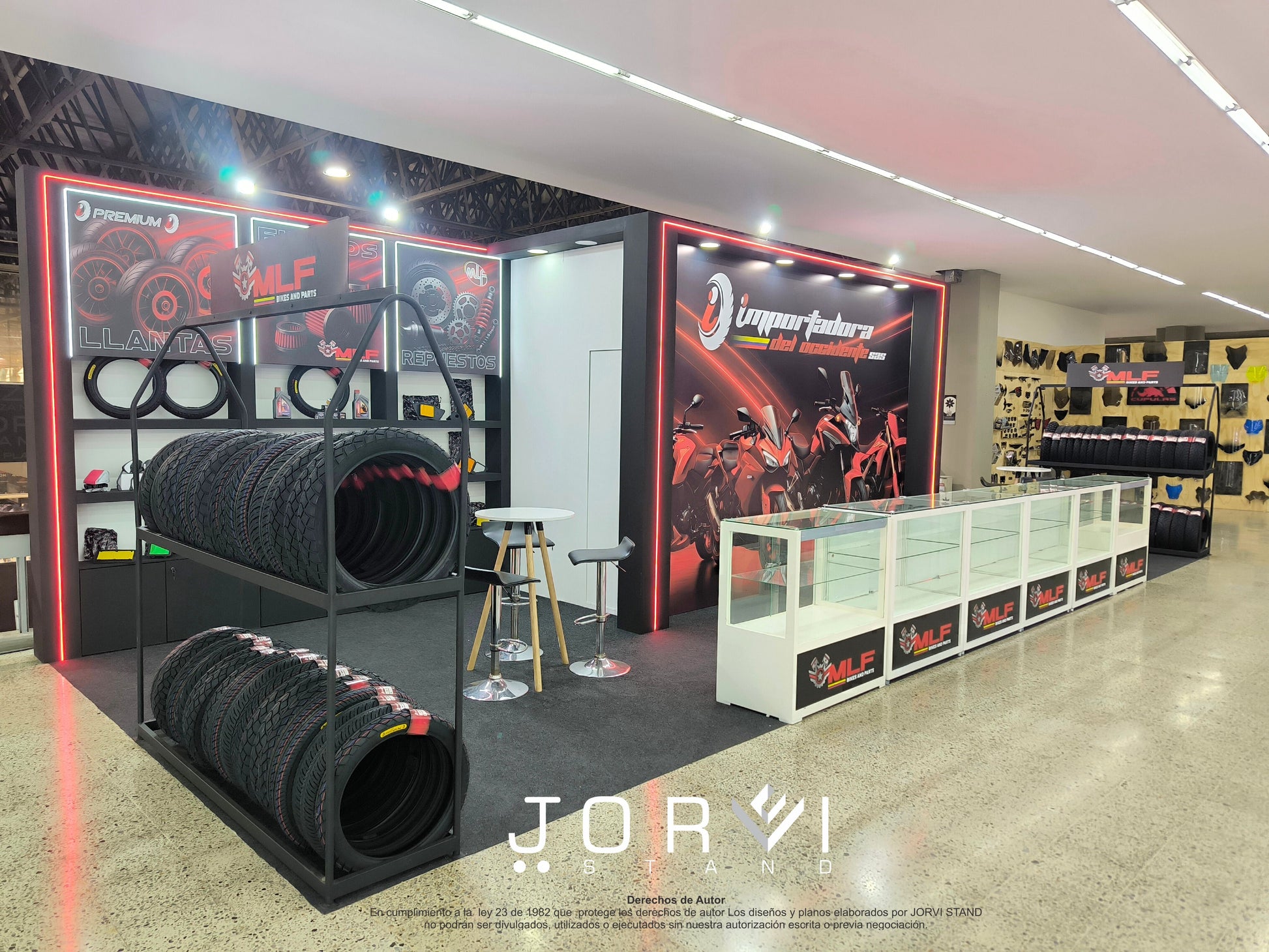 Stand Importadora del Occidente - Feria 2 Ruedas