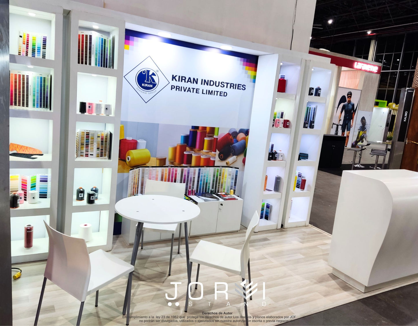 Stand Kiran Industries - Colombiamoda jorvi stand 2
