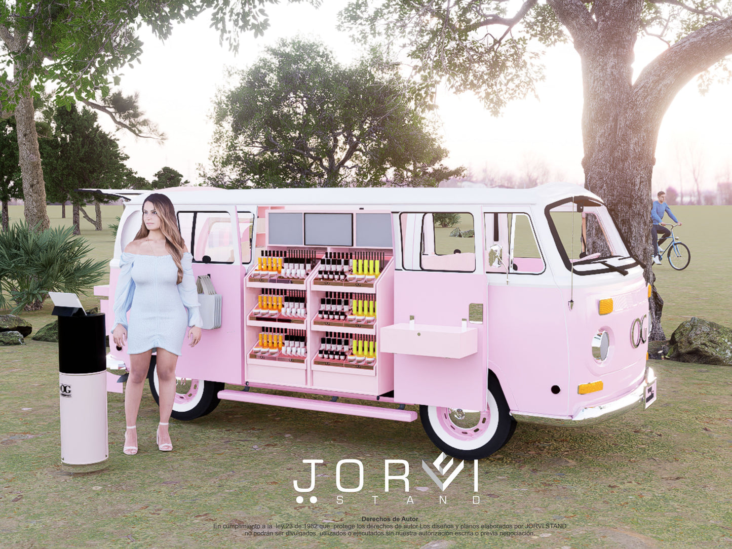 Stand Móvil - OG 3D