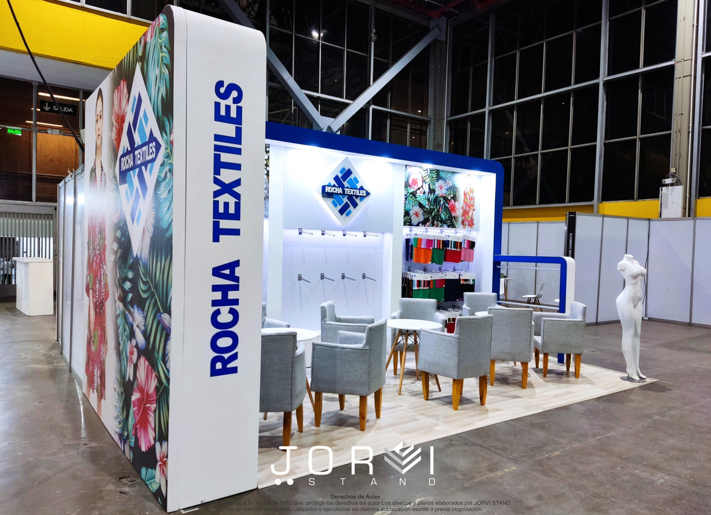 Stand Rocha Textil - Colombiamoda jorvi stand 2