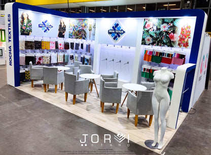 Stand Rocha Textil - Colombiamoda jorvi stand 4