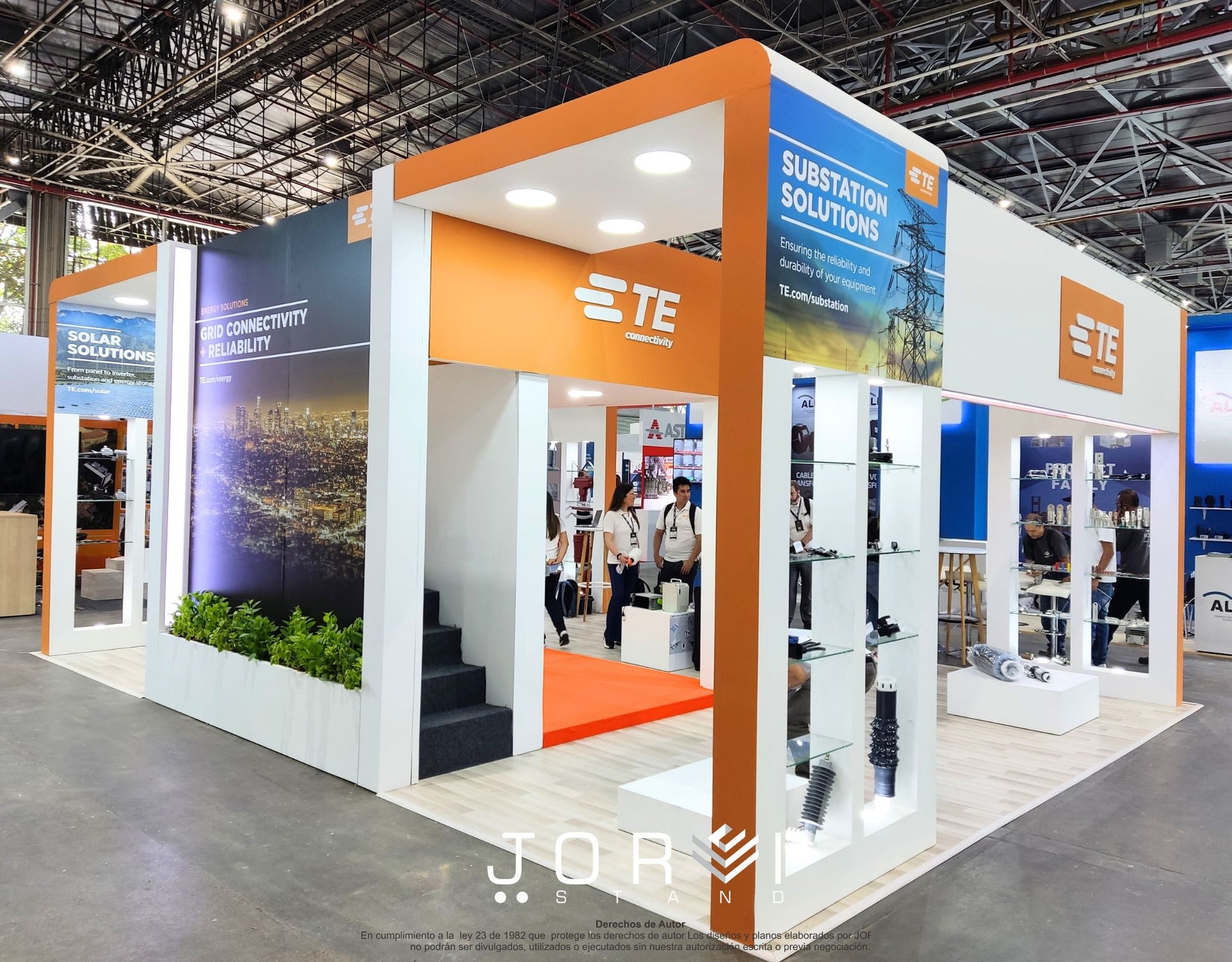 Stand TE Connectivity - Fise jorvi stand 2