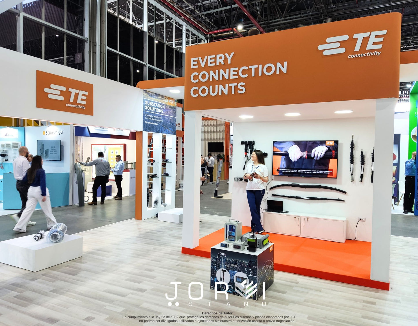 Stand TE Connectivity - Fise jorvi stand 3