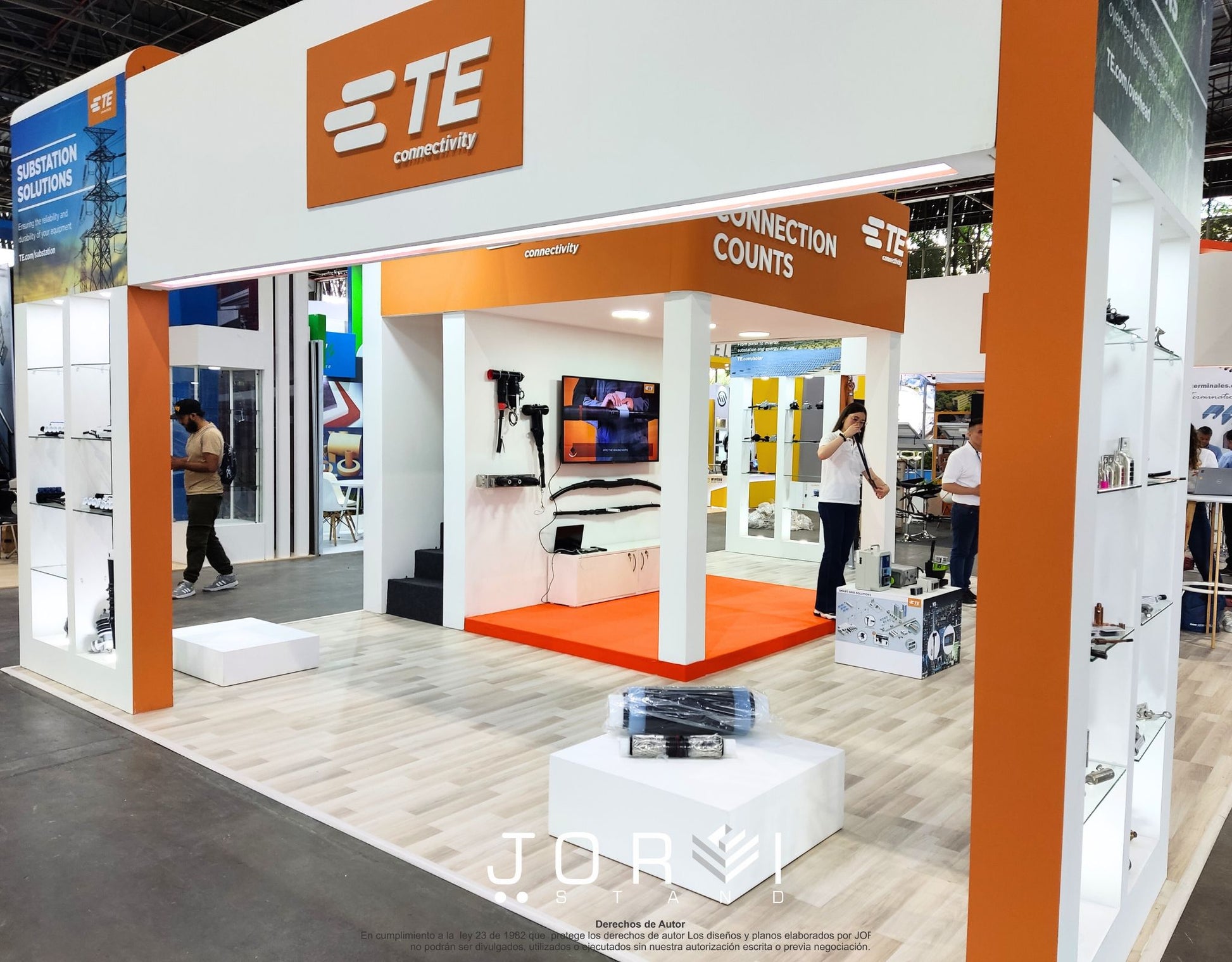Stand TE Connectivity - Fise jorvi stand 5