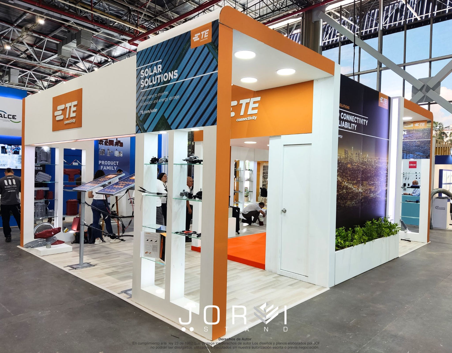 Stand TE Connectivity - Fise jorvi stand 6