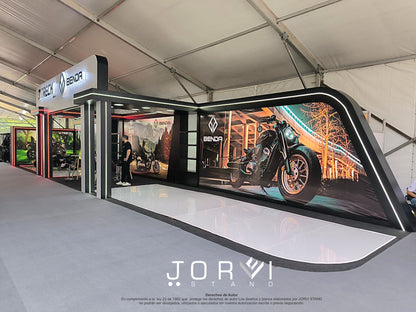 Stand Treck - Benda- Feria 2 Ruedas