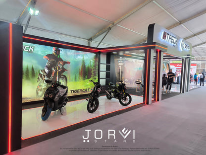 Stand Treck - Benda- Feria 2 Ruedas 4