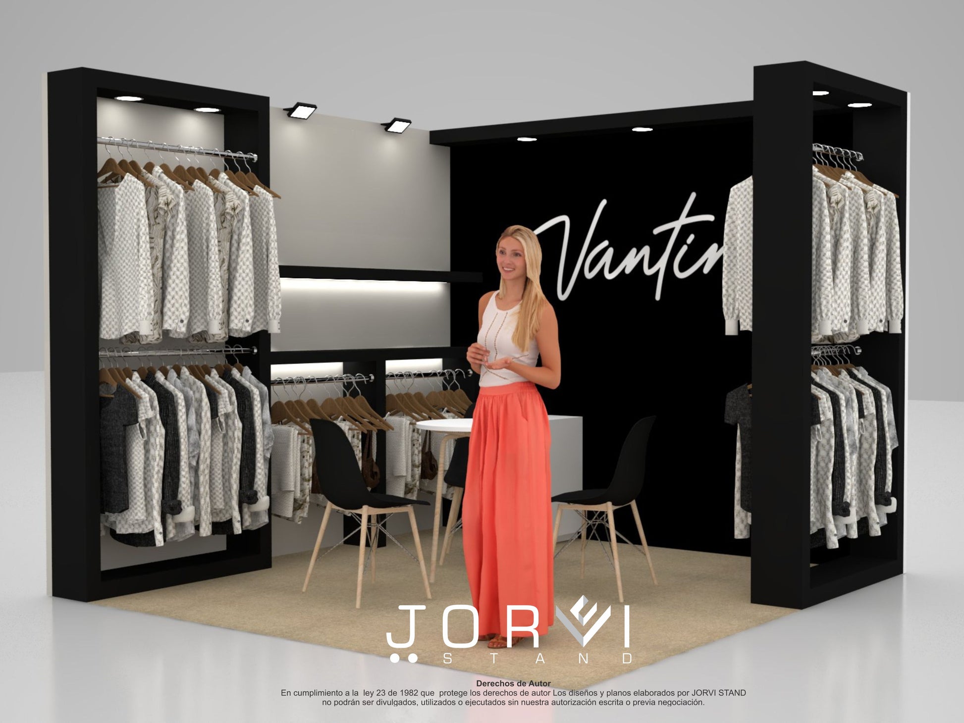 Stand Vantino - Colombiamoda 3D