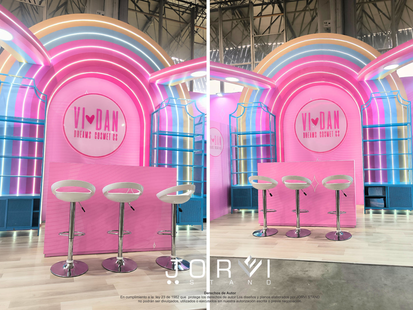 Stand Vidan Dreams Cosmetics - Expobelleza 3