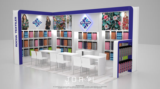 Stand Rocha Textil - Colombiamoda